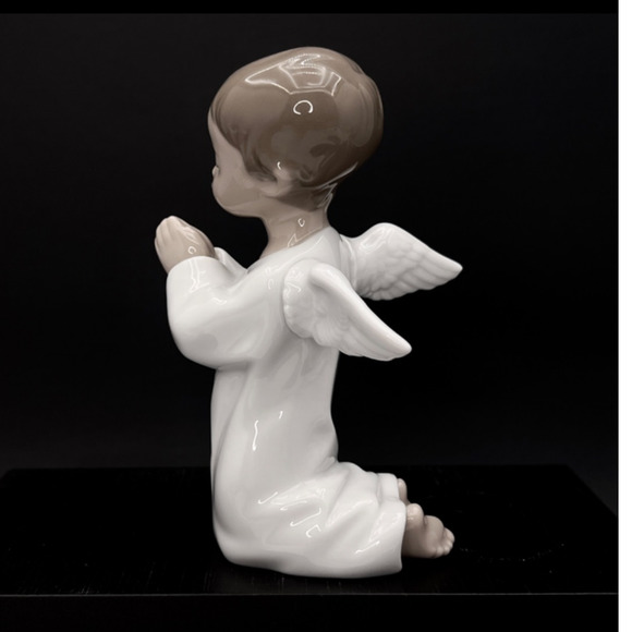 Lladro Porcelain "Angel Praying" Figurine 5438 - Picture 3 of 7